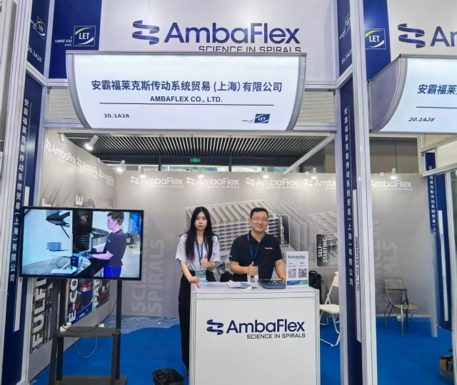 LET-a CeMAT ASIA event has officially started and AmbaFlex is on site!